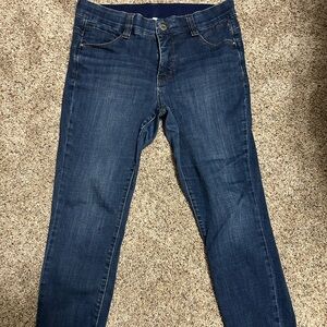 Jag size 12 skinny leg zip up Jean